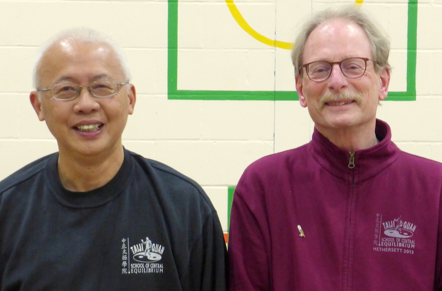 Wee Kee Jin (Taijiquan School of Central Equilibrium) en Philip Unger